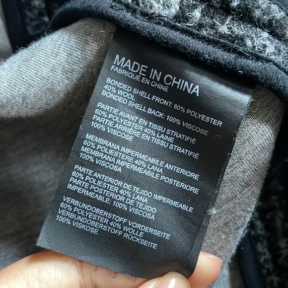 Club Monaco Japhia Wool Plaid Coat - Picture 7 of 7